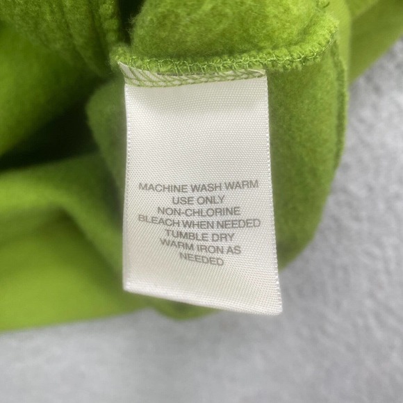 Grandpa‎ Sweater Mens Large Green Full Zip Jacket Zipped Pockets Olive - Picture 6 of 12